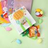 imageMr Pen Easter Gift Bags with Handles 92quotx87quotx45quot 6 pcs Bunny Carrot Chick Design Reusable NonWoven Easter Bags with Handles