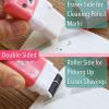 imageMr Pen Erasers  6 Pack of Pencil Erasers With Cover and Roller for Kids  Fun Cool School ErasersA 6 Different Cute Designs