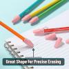 imageMr Pen Erasers for Pencils 120 Pack Pencil Top Erasers Eraser Caps Kids Cap Tops Topper Erasers EreaserPink