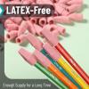 imageMr Pen Erasers for Pencils 120 Pack Pencil Top Erasers Eraser Caps Kids Cap Tops Topper Erasers EreaserPink