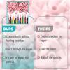 imageMr Pen Erasers for Pencils 120 Pack Pencil Top Erasers Eraser Caps Kids Cap Tops Topper Erasers EreaserPink
