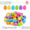imageMr Pen Fillable Easter Eggs 23 inch 48 Pack  Plastic Empty Bulk