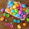 imageMr Pen Fillable Easter Eggs 23 inch 48 Pack  Plastic Empty Bulk