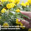 imageMr Pen Gardening Scissors 65 Inch Green Pruning Shears for Gardening with Straight Stainless Steel Blade Plant Trimming Scissors Garden shears Garden Scissors Gardening Shears Hand PrunersLight Green