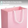 imageMr Pen Gift Bags Assorted Sizes 8 pcs SmallMediumLarge Pastel Paper Gift Bag with Handles Easter Bags for Gifts