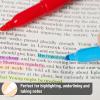 imageMr Pen Highlighters Assorted Colors Pack of 28 Fluorescent HighlightersBright