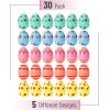 imageMr Pen Jumbo Bulk Pack of 30 3 Tall Colorful Empty Fillable Easter Eggs  Plastic Easter Basket Fillers