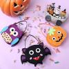 imageMr Pen Mini Halloween Candy Bucket 4 Pack Check the Size Halloween bucket Halloween Trick or Treat Bucket Halloween Trick or Treat Bags Halloween Bags for Trick or TreatBat  Owl  Pumpkin Bag