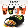 imageMr Pen Mini Halloween Candy Bucket 4 Pack Check the Size Halloween bucket Halloween Trick or Treat Bucket Halloween Trick or Treat Bags Halloween Bags for Trick or TreatGhost  Pumpkin  Spider Net  Castle Bucket