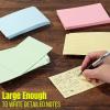 imageMr Pen Pastel 3quot x 5quot 180 Lined Index Cards Note Cards Flash Cards Study Cards Notecards for Studying Ruled Flashcards for StudyingPastel