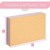 imageMr Pen Pastel 3quot x 5quot 180 Lined Index Cards Note Cards Flash Cards Study Cards Notecards for Studying Ruled Flashcards for StudyingPastel