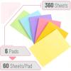 imageMr Pen Sticky Notes 4x6 6 Pads Pastel Colors SelfStick Note Pads Aesthetic Sticky Pads Colorful Bulk
