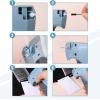 imageMr Pen Tagging Gun 5 Needles 1008 pcs 2quot Barbs Fasteners Royal Blue ampamp White Tagging Gun for Clothing Tag Gun for Clothes Tag Gun Price Tag Gun Pricing Gun Tag Attacher Guns Hang Tag GunPurple  White