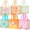 imageMr Pen Easter Gift Bags with Handles 81quotx78quotx58quot 6 pcs Bunny Carrot Chick Design Reusable NonWoven Easter Bags with Handles