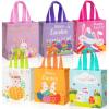 imageMr Pen Easter Gift Bags with Handles 92quotx87quotx45quot 6 pcs Bunny Carrot Chick Design Reusable NonWoven Easter Bags with Handles