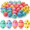 imageMr Pen Jumbo Bulk Pack of 30 3 Tall Colorful Empty Fillable Easter Eggs  Plastic Easter Basket Fillers