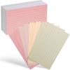 imageMr Pen Pastel 3quot x 5quot 180 Lined Index Cards Note Cards Flash Cards Study Cards Notecards for Studying Ruled Flashcards for StudyingVintage