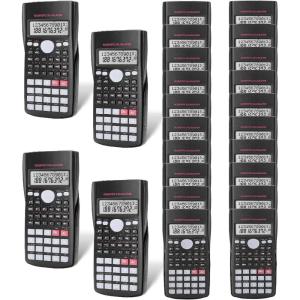 imageMr Pen Scientific 2 Line Calculator  Fraction ampamp College Math Calculator for Students ampamp Engineers24 Pack