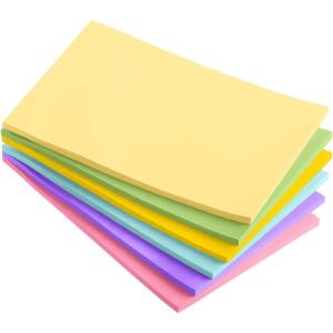 imageMr Pen Sticky Notes 4x6 6 Pads Pastel Colors SelfStick Note Pads Aesthetic Sticky Pads Colorful Bulk