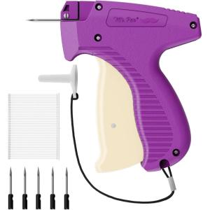 imageMr Pen Tagging Gun 5 Needles 1008 pcs 2quot Barbs Fasteners Royal Blue ampamp White Tagging Gun for Clothing Tag Gun for Clothes Tag Gun Price Tag Gun Pricing Gun Tag Attacher Guns Hang Tag GunPurple  White