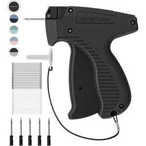 imageMr Pen Tagging Gun 5 Needles 1008 pcs 2quot Barbs Fasteners Royal Blue ampamp White Tagging Gun for Clothing Tag Gun for Clothes Tag Gun Price Tag Gun Pricing Gun Tag Attacher Guns Hang Tag GunBlack
