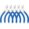 imageMr Pen  6 Inch Diagonal ampamp Flush Cutting Pliers with Side Wire ampamp Floral CuttersBlue