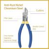 imageMr Pen  6 Inch Diagonal ampamp Flush Cutting Pliers with Side Wire ampamp Floral CuttersBlue