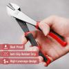imageMr Pen  6 Inch Diagonal ampamp Flush Cutting Pliers with Side Wire ampamp Floral CuttersRedBlack