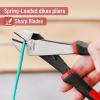 imageMr Pen  6 Inch Diagonal ampamp Flush Cutting Pliers with Side Wire ampamp Floral CuttersRedBlack