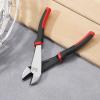 imageMr Pen  6 Inch Diagonal ampamp Flush Cutting Pliers with Side Wire ampamp Floral CuttersRedBlack