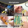 imageMr Pen  6 Inch Diagonal ampamp Flush Cutting Pliers with Side Wire ampamp Floral CuttersYellow  Springloaded
