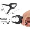 imageMr Pen 6 Pack Spring Clamps 45 Inch Plastic Backdrop ampamp Woodworking Clamps Set
