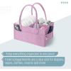 imageMr Pen Baby Diaper Caddy Organizer Lavender Dream Baby Caddy Organizer with Handle Compact Size Collapsible ampamp Portable