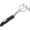 imageMr Pen Black Mini Hand Rake Hand Cultivator Garden Tool 3 Prong Garden Rake Manual Operation Metal Great for Weeding and Turning Soil