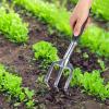imageMr Pen Black Mini Hand Rake Hand Cultivator Garden Tool 3 Prong Garden Rake Manual Operation Metal Great for Weeding and Turning Soil