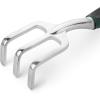imageMr Pen Black Mini Hand Rake Hand Cultivator Garden Tool 3 Prong Garden Rake Manual Operation Metal Great for Weeding and Turning Soil