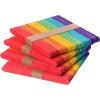 imageMr Pen Craft Sticks 200 Pack 45 Inch Black Popsicle Stick Popsicle Sticks for Crafts Wood Sticks Sticks for Crafting Wax Sticks Popsicle Stick Crafts for Kids Wooden Sticks for CraftsRainbow