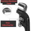 imageMr Pen End Pipe 12 Inch Offset Plumbing Tools Pipe Wrench Large  Smooth