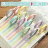 imageMr Pen Highlighter Tape 12 Rolls 031quot x 165 ft Morandi Bible Highlighter Tape Colorful Highlighter Strips
