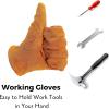imageMr Pen Leather Work Gloves Medium Check Dimensions in Second Picture Work Gloves for Men ampamp Women Leather Gloves Leather Garden Gloves Working Gloves Construction Gloves Work Gloves Leather