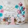 imageMr Pen Metallic Balloons 12 Inch 54 Pack Metallic Silver Balloons for Birthday PartyAssorted Metallic Colors