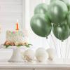 imageMr Pen Metallic Balloons 12 Inch 54 Pack Metallic Silver Balloons for Birthday PartyMetallic Green