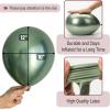 imageMr Pen Metallic Balloons 12 Inch 54 Pack Metallic Silver Balloons for Birthday PartyMetallic Green