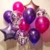 imageMr Pen Metallic Balloons 12 Inch 54 Pack Metallic Silver Balloons for Birthday PartyMetallic Purple  Confetti