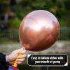imageMr Pen Metallic Balloons 12 Inch 54 Pack Metallic Silver Balloons for Birthday PartyMetallic Rose Gold