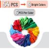 imageMr Pen Metallic Balloons 12 Inch 54 Pack Metallic Silver Balloons for Birthday PartyVibrant