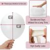 imageMr Pen Metallic Balloons 12 Inch 54 Pack Metallic Silver Balloons for Birthday PartyWhite