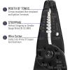 imageMr Pen Wire Stripper 8 inch Wire Cutter Wire Stripper Crimper Wire Stripping Tool Cable Stripper Wiring Tools Wire Crimping ToolBlue