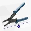 imageMr Pen Wire Stripper 8 inch Wire Cutter Wire Stripper Crimper Wire Stripping Tool Cable Stripper Wiring Tools Wire Crimping ToolBlue