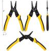 imageMr Pen Wire Stripper 8 inch Wire Cutter Wire Stripper Crimper Wire Stripping Tool Cable Stripper Wiring Tools Wire Crimping ToolYellow